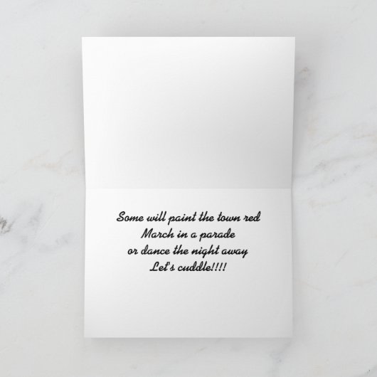 ***MARDI GRAS*** カード (内部)