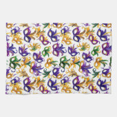 Mardi Gras  キッチンタオル (横)