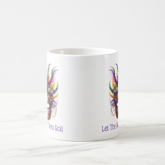 Mardi Gras コーヒーマグカップ (中央)
