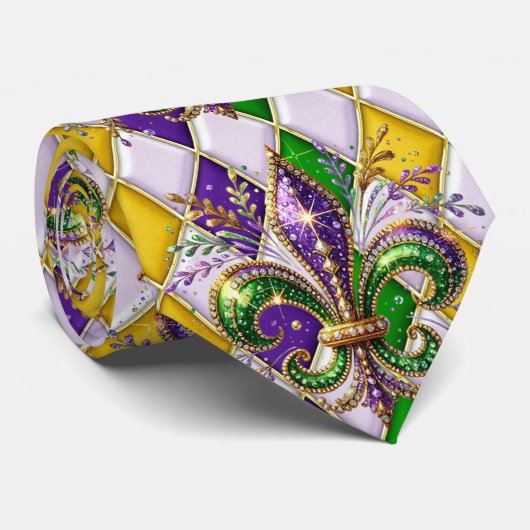 Mardi Gras ネクタイ (ロール)