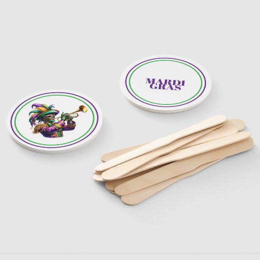 Mardi Gras ハンドファン (組立なし)