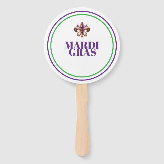 Mardi Gras ハンドファン (裏面)