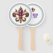 Mardi Gras ハンドファン (正面&裏面)