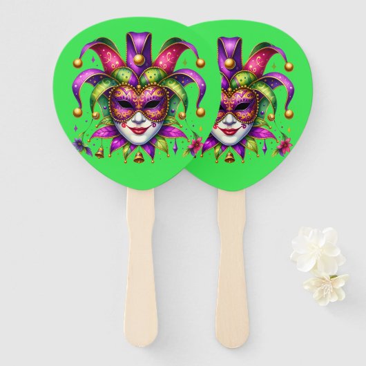 Mardi Gras ハンドファン (正面&裏面)