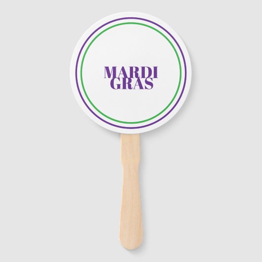 Mardi Gras ハンドファン (裏面)