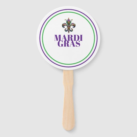 Mardi Gras ハンドファン (裏面)