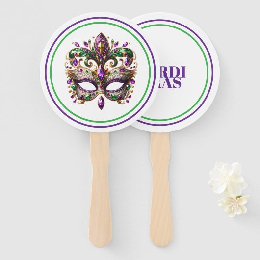 Mardi Gras ハンドファン (正面&裏面)