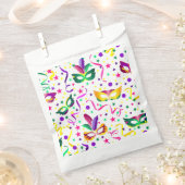 Mardi Gras フェイバーバッグ (クリップ留めされた状態)