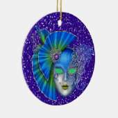 Mardi Gras – マスカレード – SRF セラミックオーナメント (右)