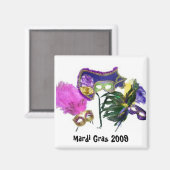 Mardi Gras 2009磁石 マグネット (正面/裏面)