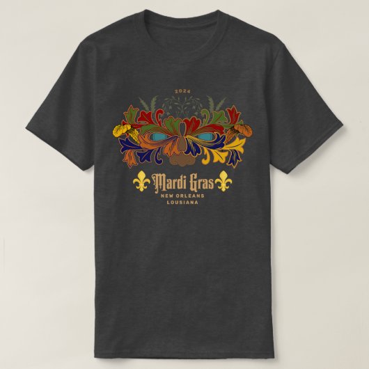 MARDI GRAS 2024 Tシャツ – 2 (デザイン正面)