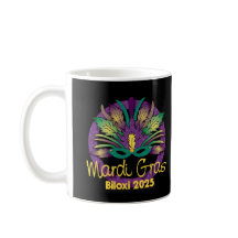 Mardi Gras 2025マグカップ – Biloxi, MS.