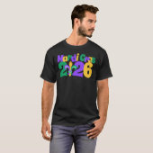 Mardi Gras 2026 fleur-de-lis Tシャツ (正面フル)