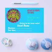 Mardi Gras 5.5インチx 8.5インチPlease View Notes チラシ (シングル)