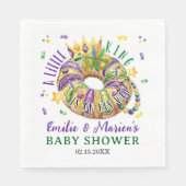 Mardi Gras A little King in on his way スタンダードランチョンナプキン (正面)