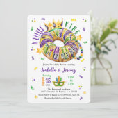 Mardi Gras A little King Round Corners 招待状 (スタンド正面)