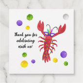 Mardi Gras A little Queen in on the way フェイバータグ (裏面)