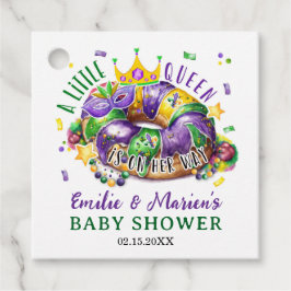 Mardi Gras A little Queen in on the way フェイバータグ