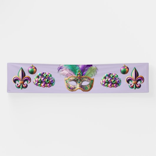 Mardi Gras Banner 横断幕 (横)