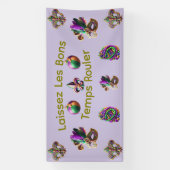 Mardi Gras Banner 横断幕 (縦)