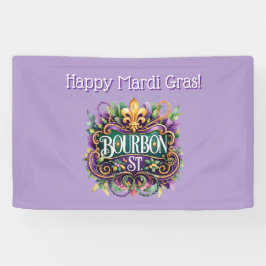 Mardi Gras Banner 横断幕