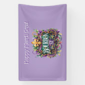 Mardi Gras Banner 横断幕 (縦)