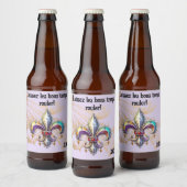 Mardi Gras Beer Bottle Label ビールラベル (ボトル)