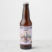 Mardi Gras Beer Bottle Label ビールラベル (正面)