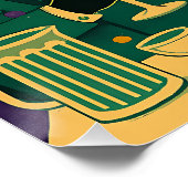 Mardi Gras Black Cat Martini Club Trio ポスター (コーナー)