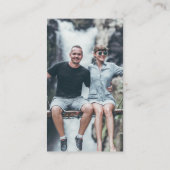 Mardi Gras BuckとDoe JackとJillのチケット 名刺 (裏面)