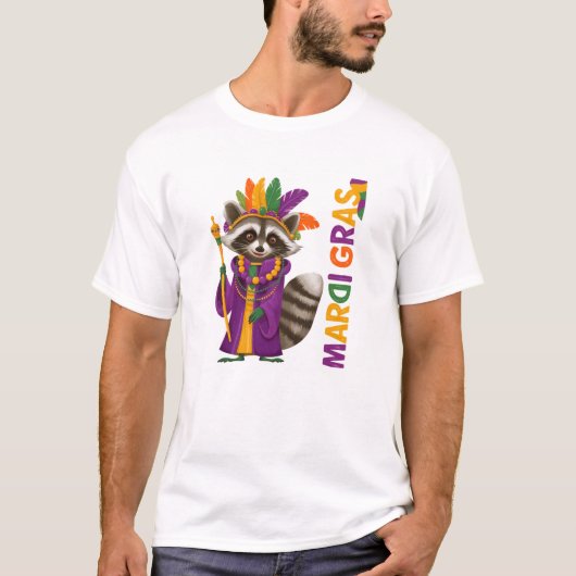 Mardi Gras Carnival Party Spirit Tシャツ (正面)