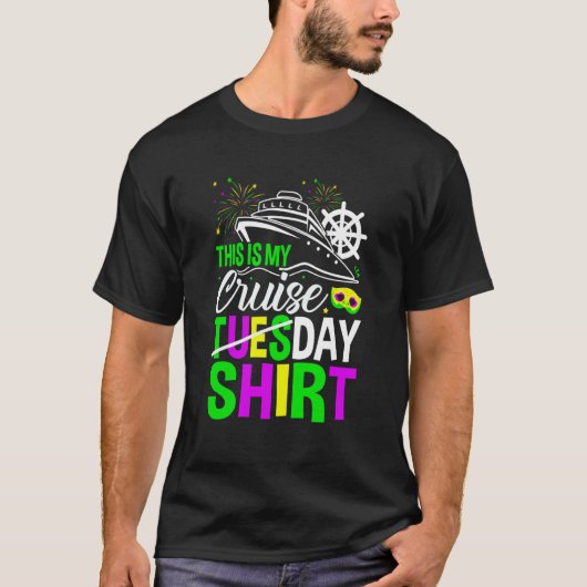 Mardi Gras Celebrations parade Boat This is My Cru Tシャツ (正面)