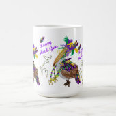Mardi Gras ceremic party coffee mug コーヒーマグカップ (中央)