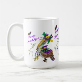 Mardi Gras ceremic party coffee mug コーヒーマグカップ