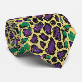 Mardi Gras Color Pattern  ネクタイ (ロール)