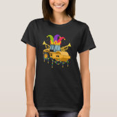 Mardi Gras Construction Celebrations Fat Tuesday P Tシャツ (正面)