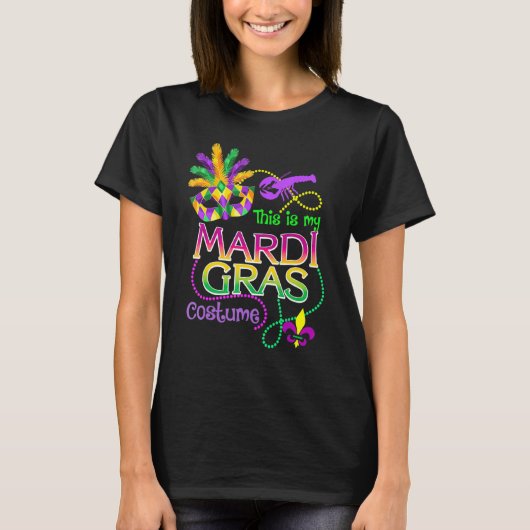 Mardi Gras Costume It's a Mardi Gras Thing Beads a Tシャツ (正面)