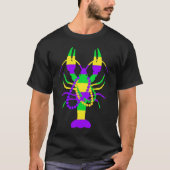 Mardi Gras Crawfish Beads For Men Women  1 Tシャツ (正面)