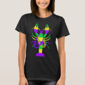 Mardi Gras Crawfish Beads For Men Women  1 Tシャツ (正面)