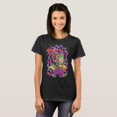 Mardi Gras Crocodile Carnival Fat Tuesday New Orle Tシャツ (正面フル)