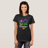 Mardi Gras Cruise Carnivals Cruising Matching Grou Tシャツ (正面フル)