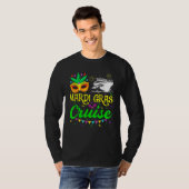 Mardi Gras Cruise Cruising New Orleans Party Costu Tシャツ (正面フル)