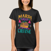 Mardi Gras Cruise Party Celebration Fun New Orlean Tシャツ (正面)