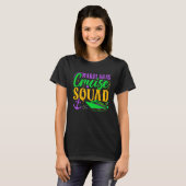Mardi Gras Cruise Squad Carnival Family Vacation P Tシャツ (正面フル)