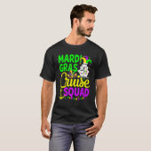 Mardi Gras Cruise Squad Cruising Funny Carnival Pa Tシャツ (正面フル)
