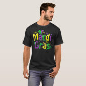 Mardi Gras Cute Carnival Fat Tuesday Funny_6 Tシャツ (正面フル)