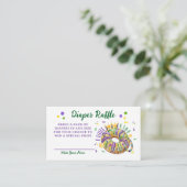 Mardi Gras Diaper Raffle Request エンクロージャーカード (スタンド正面)