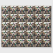 Mardi Gras Dog Jester Costume ラッピングペーパー (フラット)