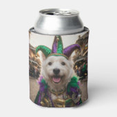 Mardi Gras Dog Jester Costume 缶クーラー (缶正面)