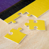 Mardi Gras Eyeでお会い ジグソーパズル (側面)